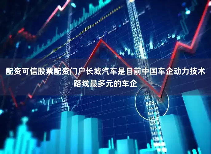 配资可信股票配资门户长城汽车是目前中国车企动力技术路线最多元的车企